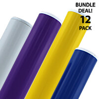 Solid Color PVC Replacement Weave Poles, Set of 12